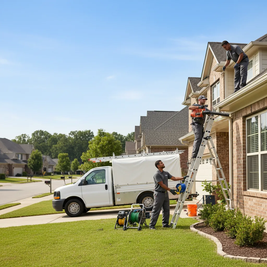 Home Gutter Service in Mccurtain, OK near me